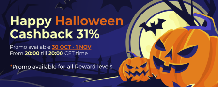 [Terminado] Especial de Halloween: ¡31% de reembolso!