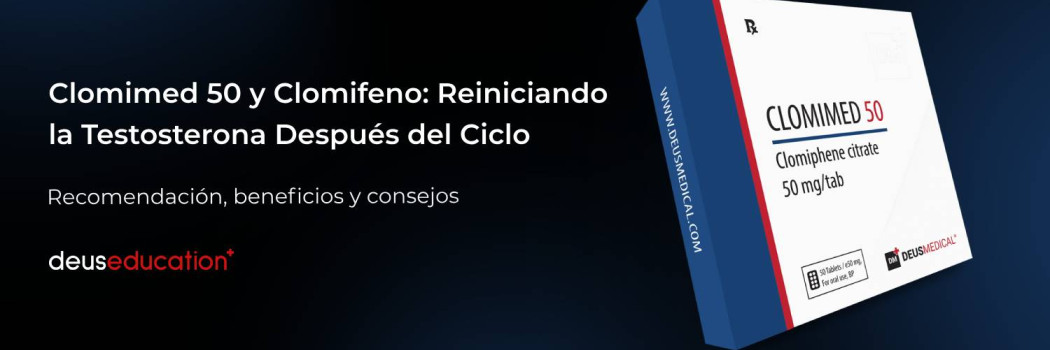 Clomimed 50 y Clomifeno: Reiniciando la Testosterona Después del Ciclo