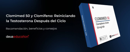 Clomimed 50 y Clomifeno: Reiniciando la Testosterona Después del Ciclo