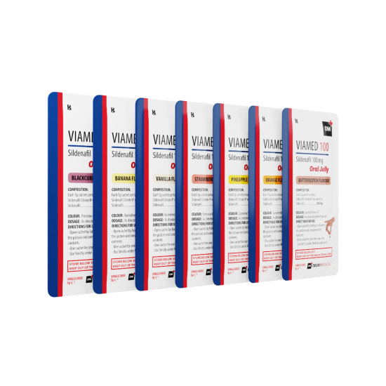 VIAMED 100 (Sildenafil Citrate) Oral Jelly