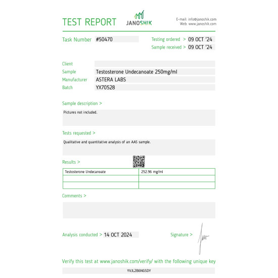 Testosterone Undecanoate