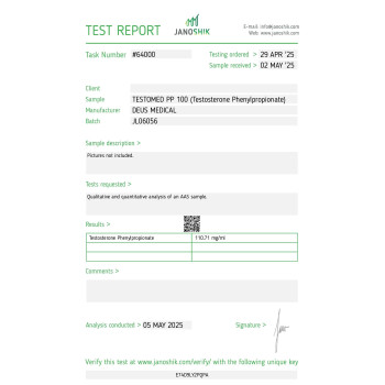 TESTOMED PP 100 (Testosterone Phenylpropionate)