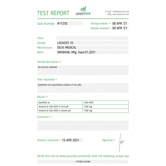 LGD4033 10 (Ligandrol)