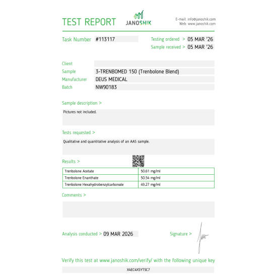 3-TRENBOMED 150 (Trenbolone Blend)